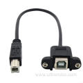 Panel Mount Socket Printer Extension Cable Usb Cable